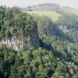 Looking towards a small section of Main Range - World Heritage National Park.